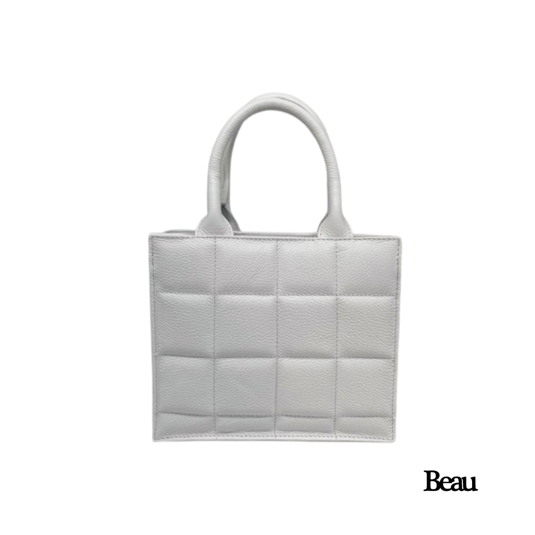TAS CHANTAL - LEDER - WIT - Afbeelding 1