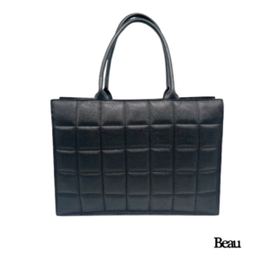 TAS CLAIRE - LEDER - ZWART