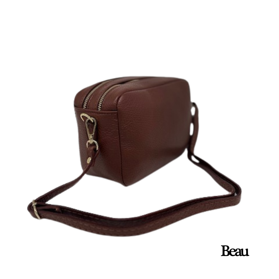 TAS ELLEN - LEDER - BRUIN - Afbeelding 5