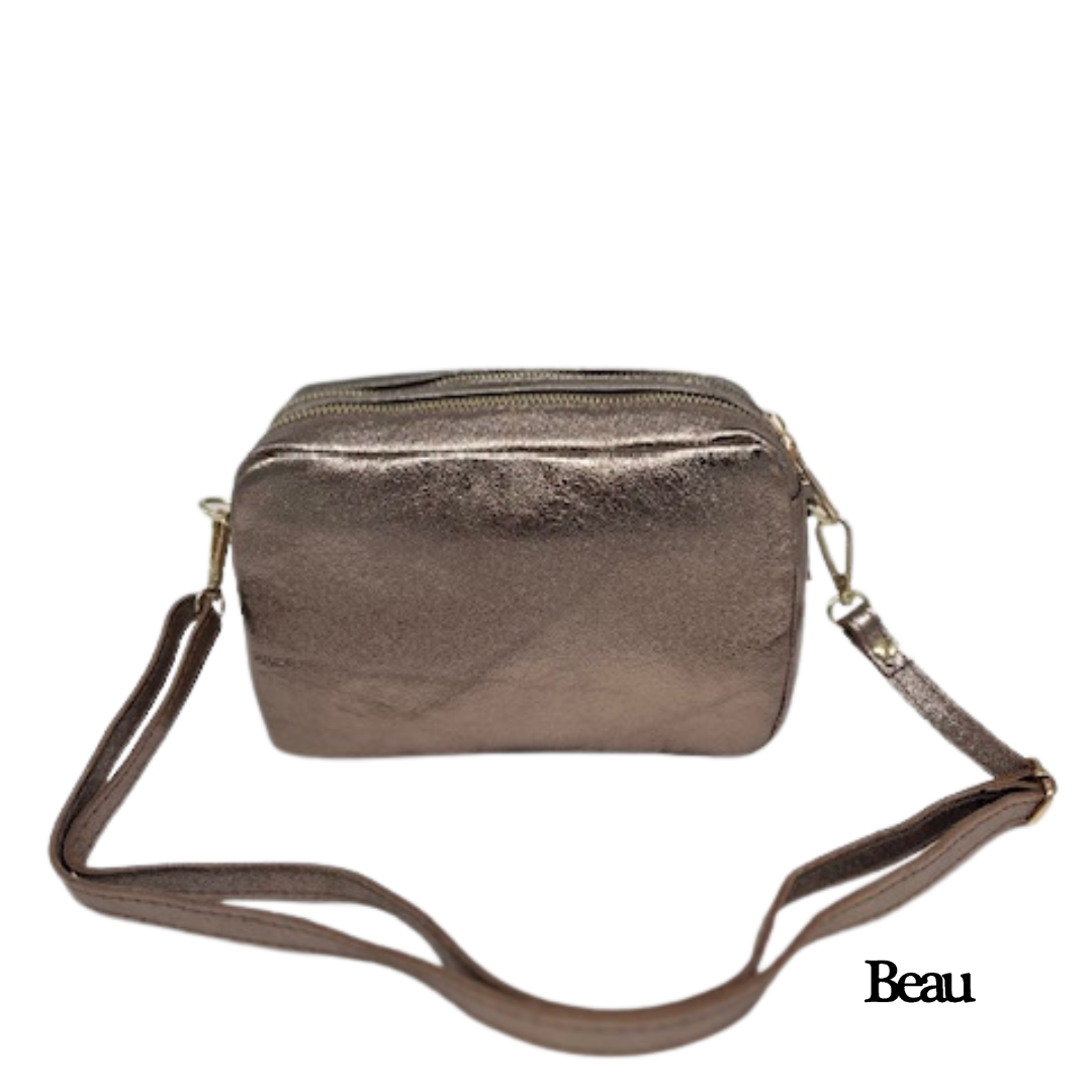 TAS ELLEN - LEDER - BRONS - Afbeelding 3