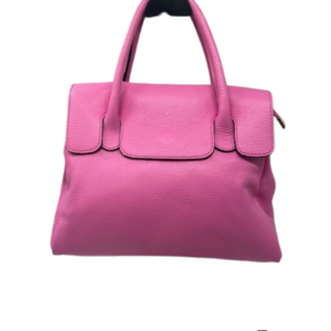 TAS PAULETTE SMALL - LEDER - ROZE