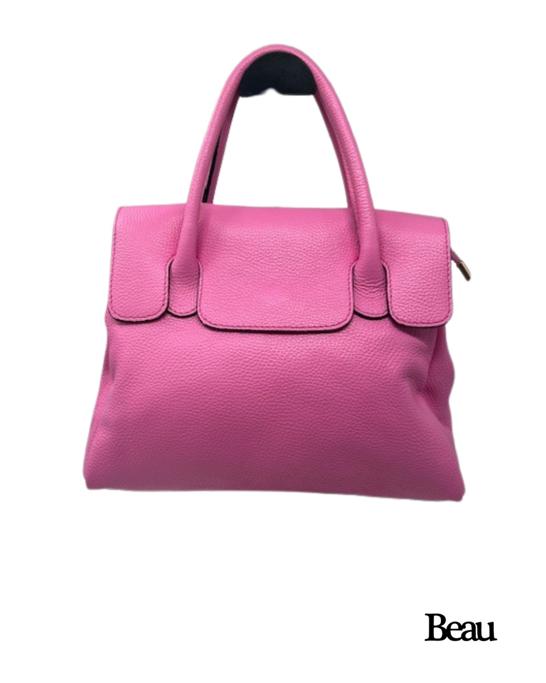 TAS PAULETTE SMALL - LEDER - ROZE - Afbeelding 1