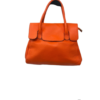 TAS PAULETTE SMALL - LEDER - ORANJE - Thumbnail Image 1