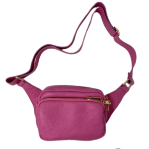 TAS TRUDY - LEDER - PINK