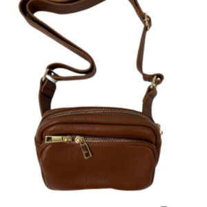 TAS TRUDY - LEDER - CAMEL