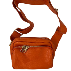 TAS TRUDY - LEDER - ORANJE