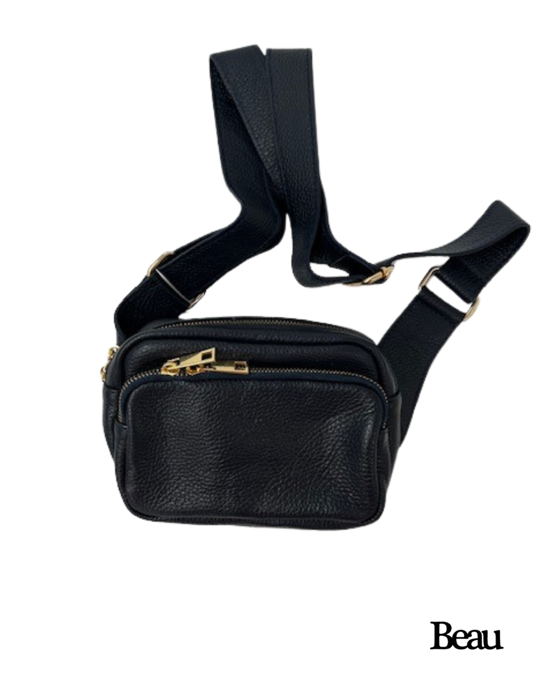 TAS TRUDY - LEDER - DONKER BLAUW - Afbeelding 1