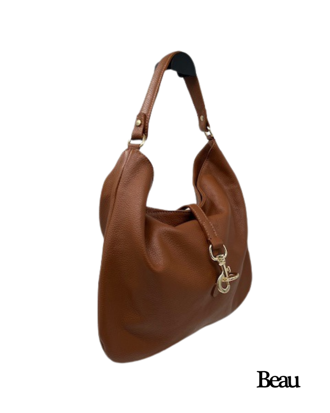 TAS LIA - LEDER - CAMEL - Afbeelding 2
