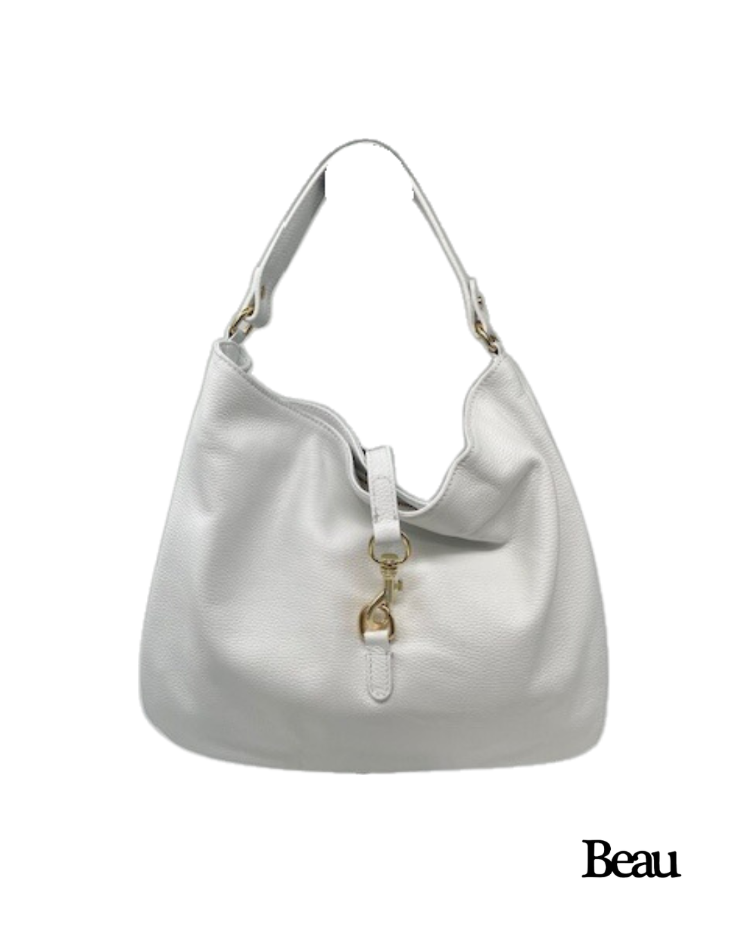 TAS LIA - LEDER - WIT - Afbeelding 1