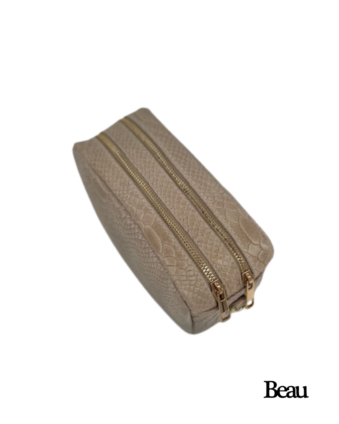 TAS MILA SNAKE - LEDER - BEIGE - Afbeelding 3