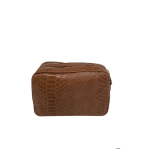 TAS MILA SNAKE - LEDER - CAMEL