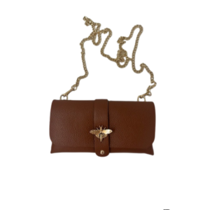 TAS MAJA - LEDER - CAMEL