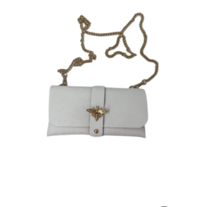 TAS MAJA - LEDER - WIT