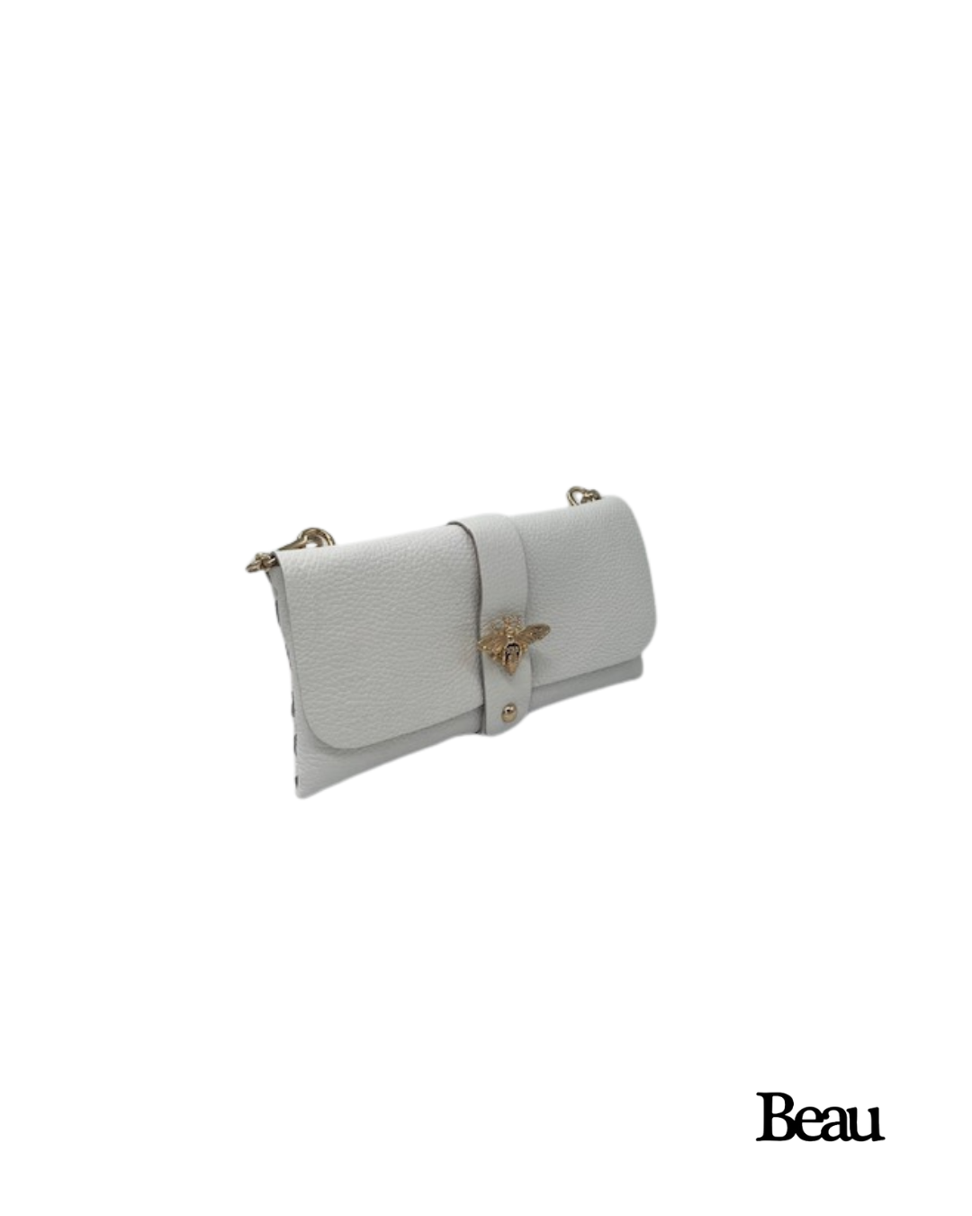 TAS MAJA - LEDER - WIT - Afbeelding 2