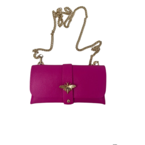 TAS MAJA - LEDER - PINK