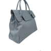 TAS PAULETTE LARGE - LEDER - LICHT BLAUW - Thumbnail Image 2