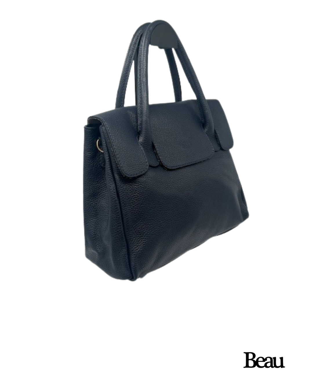 TAS PAULETTE SMALL - LEDER - DONKER BLAUW - Afbeelding 2