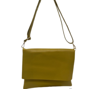TAS PEGGY LARGE - LEDER - OKERGEEL