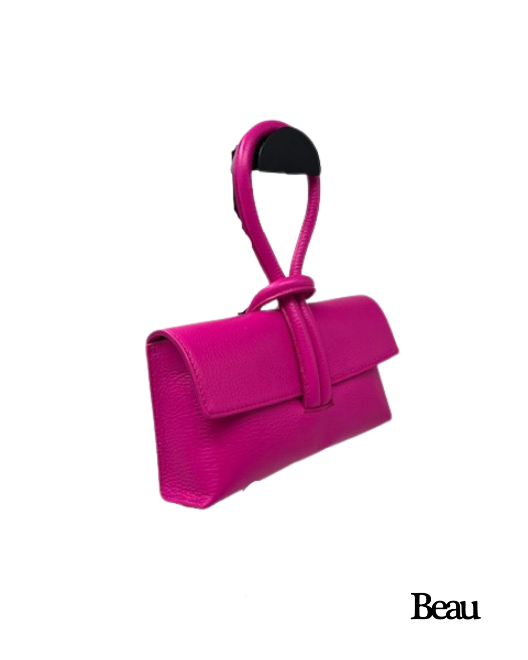 TAS AMALIA - LEDER - PINK - Afbeelding 2
