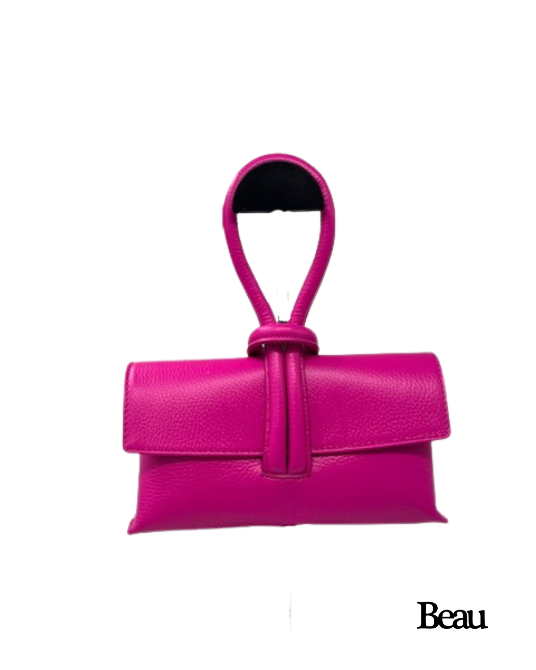 TAS AMALIA - LEDER - PINK - Afbeelding 1