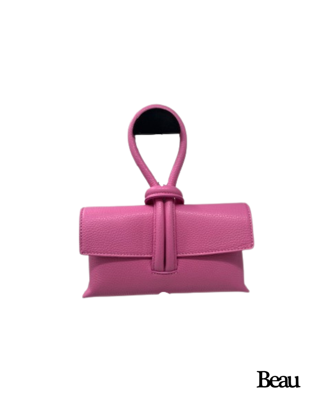 TAS AMALIA - LEDER - ROZE - Afbeelding 1