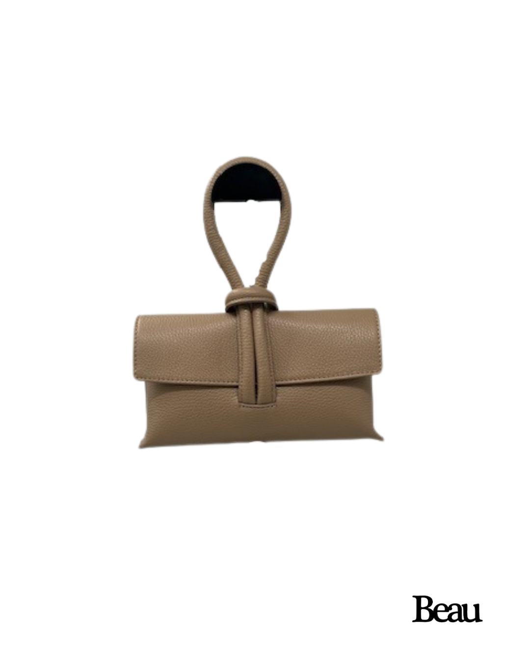 TAS AMALIA - LEDER - BEIGE - Afbeelding 1