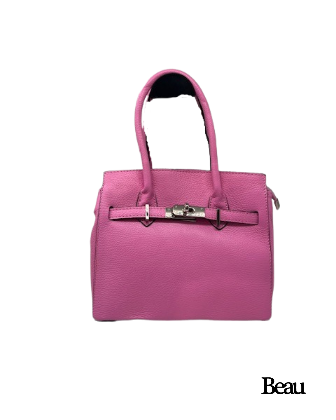 TAS KELLY - LEDER - ROZE - Afbeelding 1
