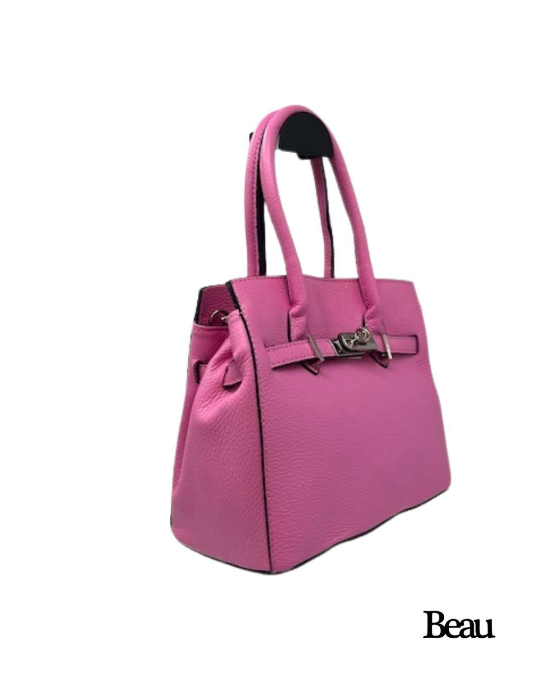 TAS KELLY - LEDER - ROZE - Afbeelding 2