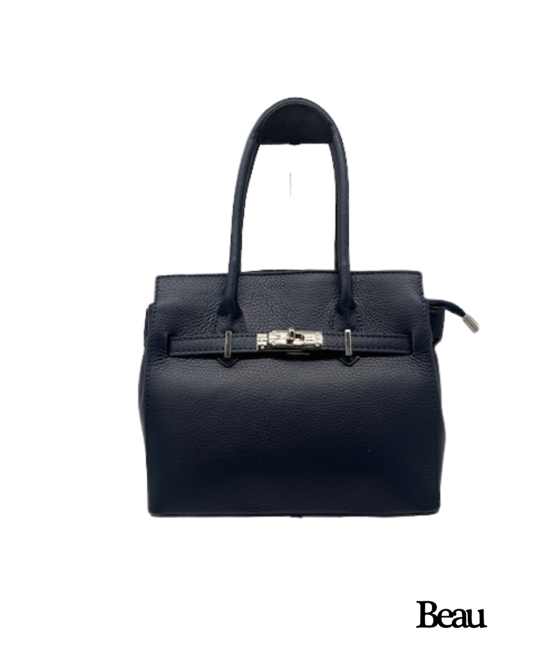 TAS KELLY - LEDER - DONKER BLAUW - Afbeelding 1