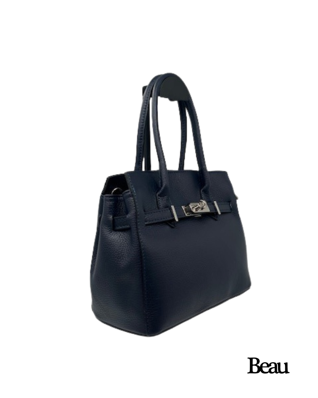 TAS KELLY - LEDER - DONKER BLAUW - Afbeelding 2