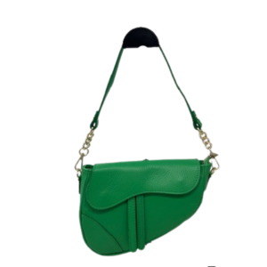 TAS ELLA SMALL - LEDER - GROEN